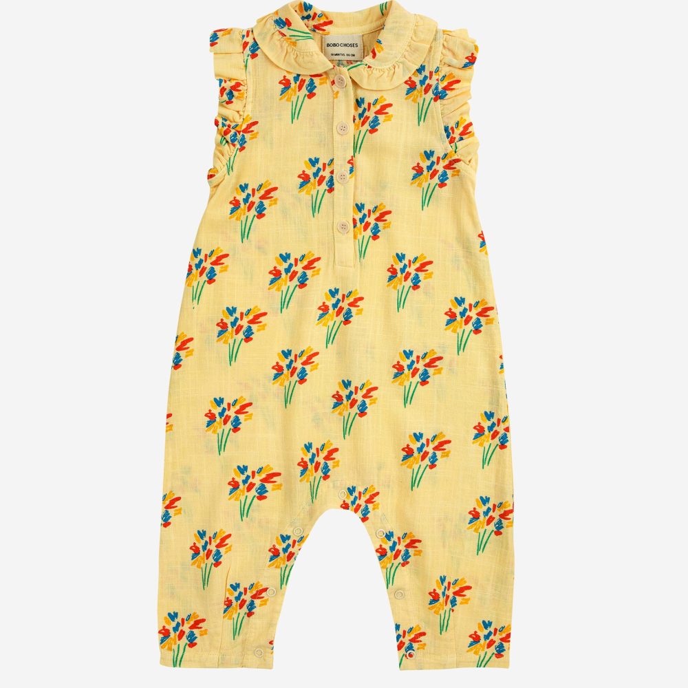 Baby Fireworks all over woven overall| 124AB09770005