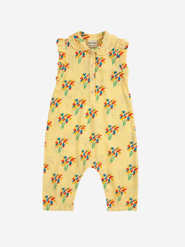Baby Fireworks all over woven overall| 124AB09770005