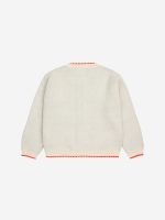 Baby Pansy Flower cardigan