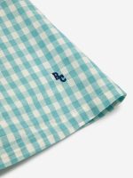 Vichy woven top| 124AC03040015
