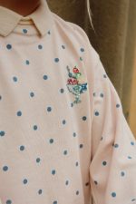 Блузка для девочек (SPOTTY LS POLO GOTS) торг. марки "Konges Slоjd", арт. № KS105088, материал: 100% хлопок, размер: 18м. - 10л