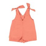 short jumpsuit w/ straps | terracotta w/ multicolor print,8y короткий комбинезон на бретелях | терракота с многоцветным принтом,