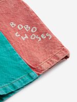 Джинсовые шорты для мальчиков (Color block denim shorts) торг. марки "BOBO CHOSES", арт. № B125AC06599104, материал: 100% органический хлопок, размер: