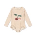 Купальник для девочек (JADE LS SWIMSUIT) торг. марки "Konges Slоjd", арт. № KS104856, материал: 82% нейлон, 10% люрекс, 8% эластан, размер: 12м. - 6л