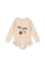 Купальник для девочек (JADE LS SWIMSUIT) торг. марки "Konges Slоjd", арт. № KS104856, материал: 82% нейлон, 10% люрекс, 8% эластан, размер: 12м. - 6л