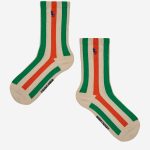 Vertical Stripes long socks| 124AI01120082