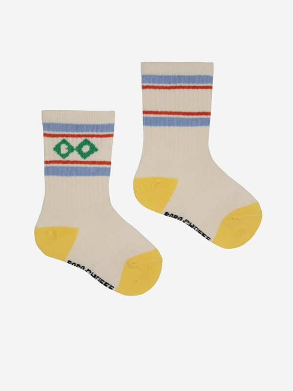 Baby BC Diamond long socks
