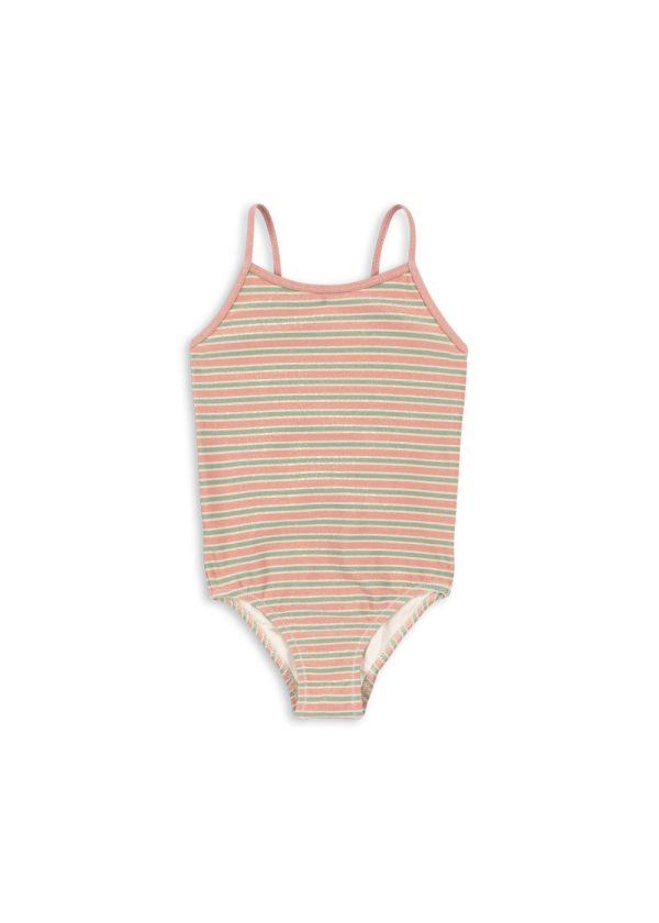 Купальник для девочек (BOWWOW SWIMSUIT) торг. марки "Konges Slоjd", арт. № KS104715, материал: 82% нейлон, 10% люрекс, 8% эластан, размер: 4г. - 10л