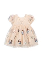 Платье для девочек (YVONNE PUFF DRESS) торг. марки "Konges Slоjd", арт. № KS105138, материал: 100% полиэстр, размер: 18м. - 4л