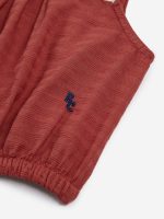 Tomato woven top| 124AC15660001