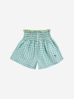 Vichy woven shorts| 124AC07640013