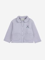 Baby Funny face quilted buttoned sweatshirt