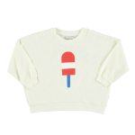 sweatshirt | ecru w/ ice cream print,24m толстовка | экрю с принтом мороженого