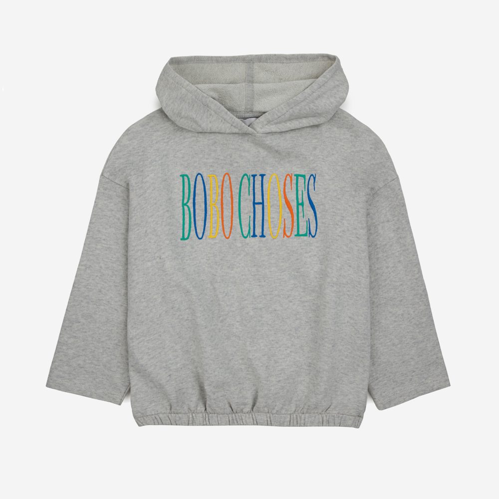 Bobo Choses Embroidery hoodie| 124AC05591013