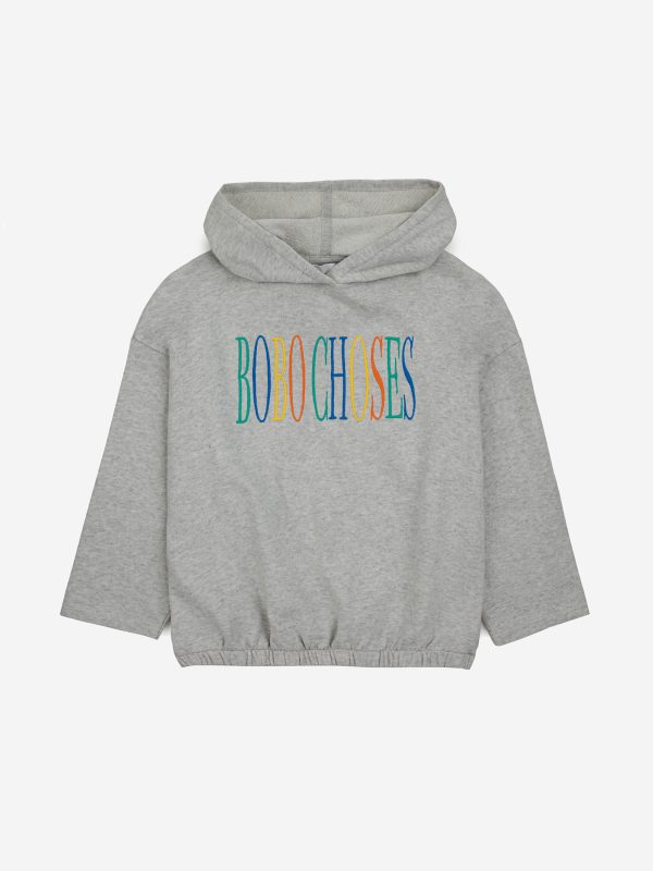 Bobo Choses Embroidery hoodie| 124AC05591013