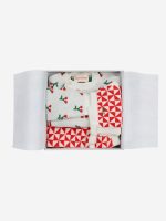 Baby Cherry all over knitted gift set