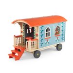 Деревянный фургон (Caravan Les Minouchkas) торг. марки "Moulin Roty", арт. №681100