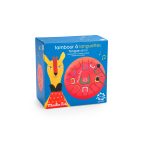 Игрушечный барабан с табулатурой (Tongue drum Les Popipop) торг. марки "Moulin Roty", арт. №661107