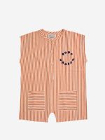 Bobo Choses Circle Vertical Stripes playsuit| 124AC11880013