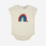 Baby Rainbow ruffle collar body| 124AB03911005