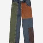 Джинсовые брюки для мальчиков (Bobo Choses color block denim pants - MULTICOLOR,10-11 Years) торг. марки "BOBO CHOSES", арт. № B225AC07899105, материал: 100% органический хлопок, возраст/размер: 10-11 лет