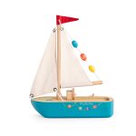 Парусная лодка из дерева (Sailboat La Grande Famille) торг. марки "Moulin Roty", арт. №632443