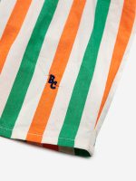 Baby Vertical Stripes woven shorts| 124AB08011007