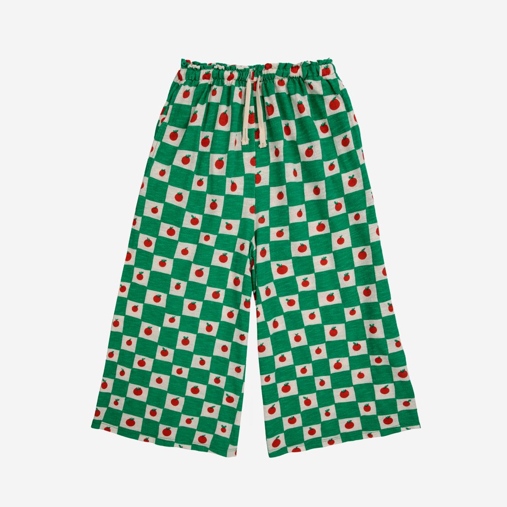 Tomato all over culotte pants| 124AC10711014