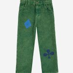 Брюки для мальчиков (Bobo Joker corduroy straight pants - GREEN,8-9 Years) торг. марки "BOBO CHOSES", арт. № B225AC08431104, материал: 100% хлопок, возраст/размер: 8-9 лет