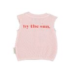sleeveless top | light pink w/ lips print,, 4y топ без рукавов | светло-розовый с принтом губ