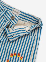 Bobo Choses Circle stripes woven shorts| 124AC08341013