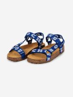 Bobo Choses printed blue sandals| 124AI01741053