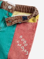 Джинсовые шорты для мальчиков (Color block denim shorts) торг. марки "BOBO CHOSES", арт. № B125AC06599104, материал: 100% органический хлопок, размер: