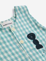 Baby Ant vichy woven playsuit| 124AB09145005