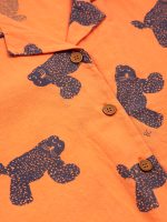 Big Cat all over woven shirt| 124AC03680012