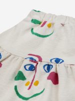Smiling Mask all over skirt| 124AC08711011