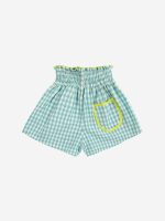 Vichy woven shorts| 124AC07640013