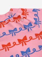 Baby Ribbon Bow all over swim T-shirt| 124AB12151008