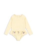 Купальник для девочек (ETTA LS SWIMSUIT) торг. марки "Konges Slоjd", арт. № KS104786, материал: 46% полиэстр, 44% нейлон, 10% эластан, размер: 9м. - 2