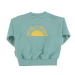 sweatshirt | green w/ "burning sand" print,8y толстовка | зеленый с принтом горящий песок,
