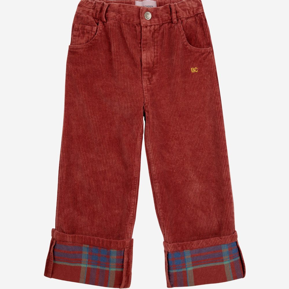B.C corduroy straight pants