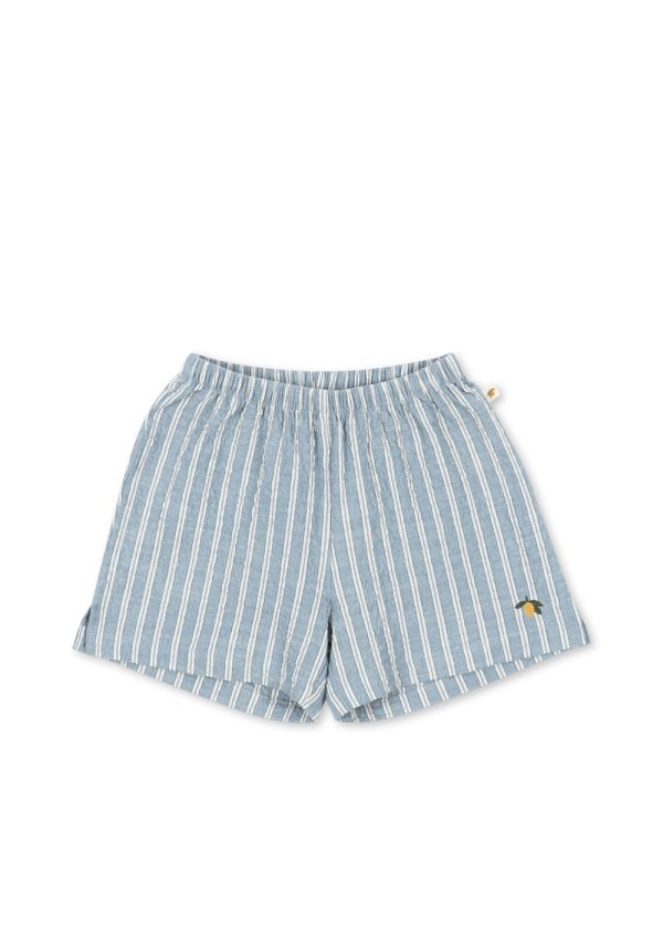 Шорты для мальчиков (ELLIOT SHORTS GOTS TRIO BLEU STRIPE) торг. марки "Konges Slоjd", арт. № KS104781, материал: 98% хлопок, 2% эластан, размер: 18м. - 10л