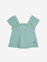 Vichy woven top| 124AC03040015