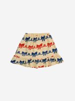 Ribbon Bow all over ruffle skirt| 124AC09070014