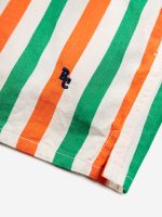 Vertical Stripes woven shorts| 124AC07719813