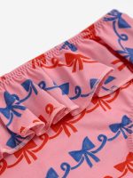 Baby Ribbon Bow all over swim ruffle culotte| 124AB12351009