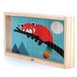 Головоломка - пазл из дерева (Puzzle Trubble Animals - Andy Westface) торг. марки "Vilac", арт. № 7427