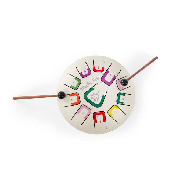 Игрушечный барабан с табулатурой (Tongue drum Apres la Pluie) торг. марки "Moulin Roty", арт. №715129