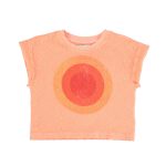 t'shirt | coral w/ "la playa" print,6y футболка | коралловый с принтом "la playa",