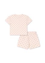 Комплект для девочек (LIN TEE SET GOTS) торг. марки "Konges Slоjd", арт. № KS104935, материал: 100% хлопок, в комплекте - футболка и шорты, размер: 18